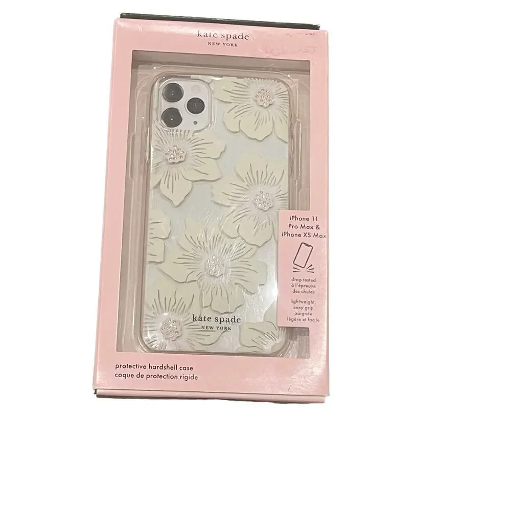 Kate Spade New York Apple iPhone 11 Pro/XS Hard Shell Case HollyHock Floral New